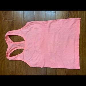Lululemon Size 6 Orange — Swiftly Tech Racerback